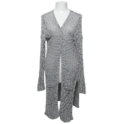 Cardigan (Gray, White) from Lush Acrylic, Polyester
