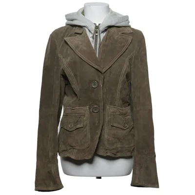 Jacka (Brun) från Maze Bomull, Skinn, Polyester