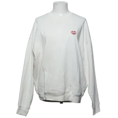 Sweatshirt (Wit) van Stronger Organisch katoen, Gerecycled polyester