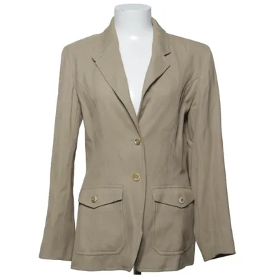 Kavaj (Beige) från Getti Polyester, Viskos, Ull