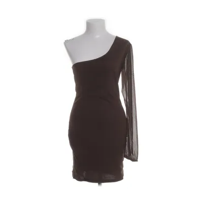 Klänning (Brun) från Boohoo Polyester, Elastan