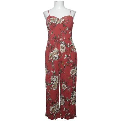 Jumpsuit (Red, Multicolored) from Xhilaration Polyester, Viscose