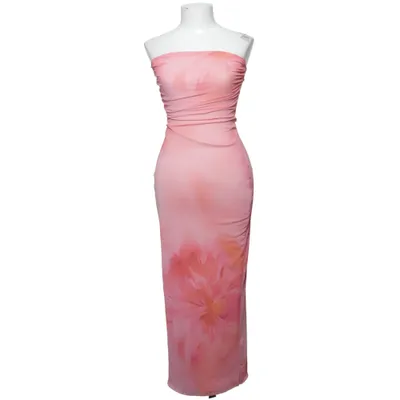 Robe longue (Rose, Multicolore) de FB Sister Élasthane, Polyester