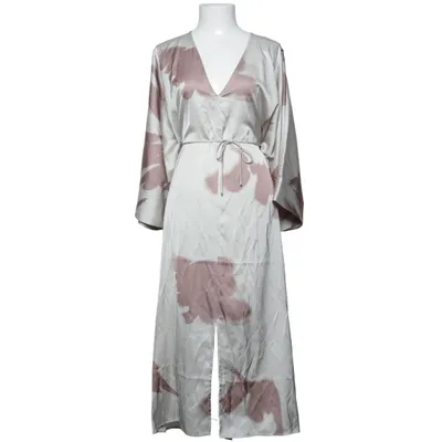 Maxikjole (Grå, Brun) fra Karen by Simonsen Polyester, Viscose