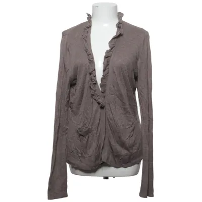 Cardigan (Marron) de Pepperberry Cachemire, Coton, Polyamide, Viscose