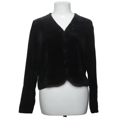 Cardigan (Noir) de Swesco Coton, Modal, Polyamide