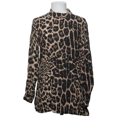 Blus (Svart, Beige) från POP England Viskos