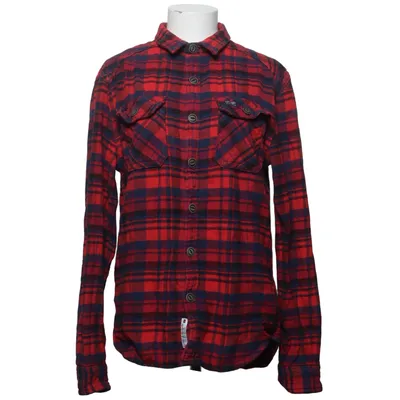 Flanellen overhemd (Rood, Blauw) van Superdry Katoen