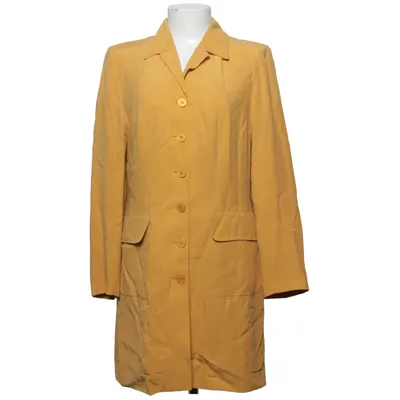 Manteau (Jaune) de Kellermann Cupro, Lin, Viscose