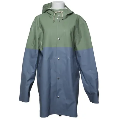 Raincoat (Green, Blue) from Stutterheim Cotton, Polyester