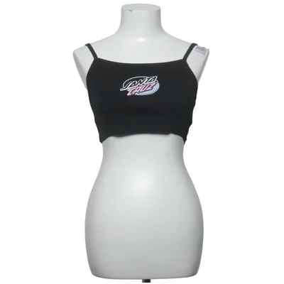 Crop top (Black) from Santa Cruz Cotton, Polyester