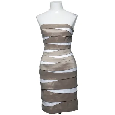 Cocktailjurk (Beige, Wit) van Magic Nights Polyester
