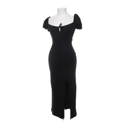 Långklänning (Svart) från Miss Selfridge Bomull, Elastan