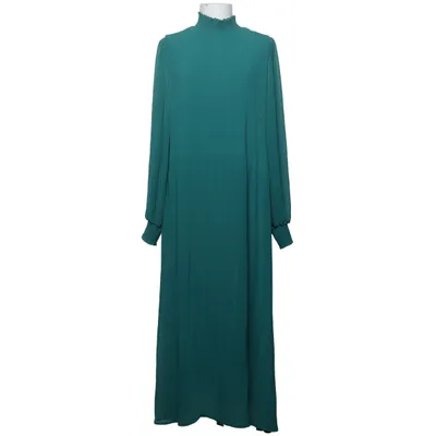 Maxi jurk (Groen) van Minus Gerecycled polyester, Viscose