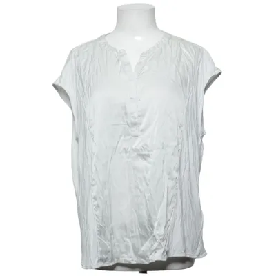 Haut (Blanc) de PBO Élasthane, Soie, Viscose