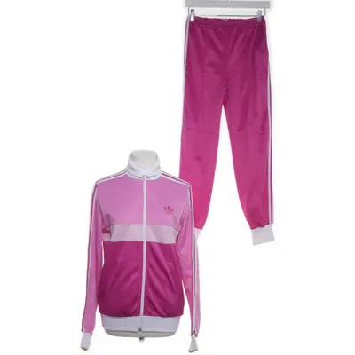 Träningsställ (Rosa, Vit) från Adidas Acetat, Polyester