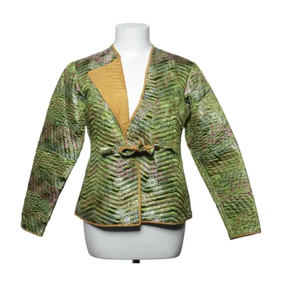 Jacka (Grön, Flerfärgad) från Vintage Bomull