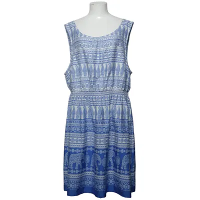 Jurk (Blauw, Wit) van New Look Polyester