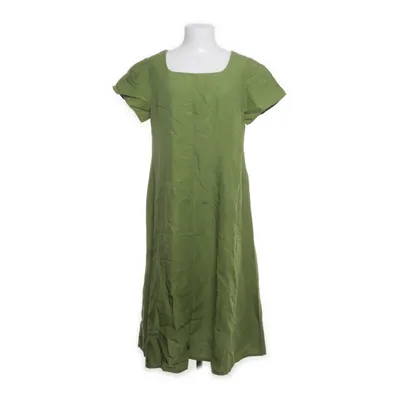 Jurk (Groen) van Uniqlo Linnen, Lyocell, Polyester