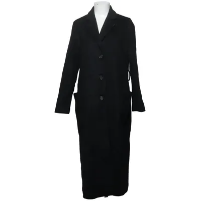Coat (Black) from Brixtol Textiles Cashmere, Polyamide, Polyester, Viscose, Wool