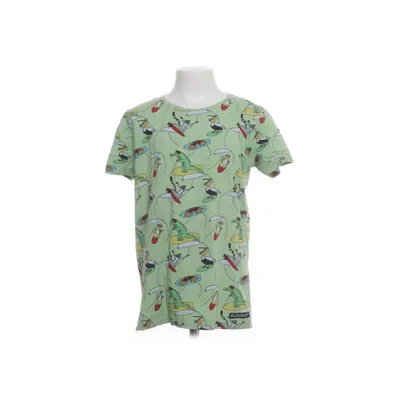 T-shirt (Grön, Flerfärgad) från Villervalla Ekologisk bomull