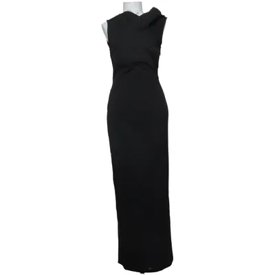Maxi dress (Black) from NA-KD Art Elastane, Polyester, Viscose