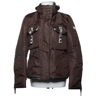 Flight jacket (Brown) from Peuterey Polyamide, Polyester