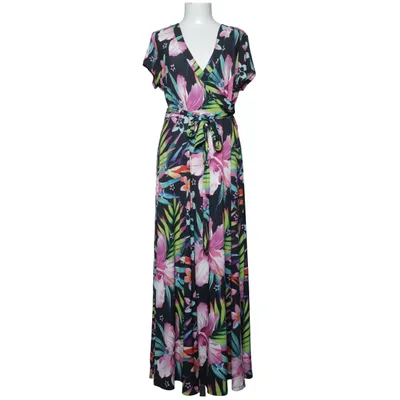 Långklänning (Svart, Flerfärgad) från Bodyflirt Boutique Elastan, Polyester