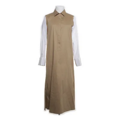 Maxi jurk (Beige, Wit) van Yugen Organisch katoen, Elastaan