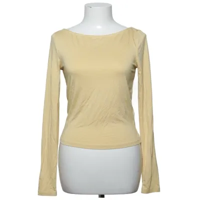 Lange mouwen shirt (Boat Neck Long Sleeve Top) van NA-KD Elastaan, Viscose