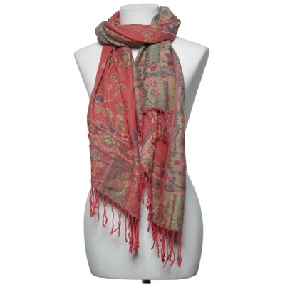 Scarf (Red, Multicolored) from Pashmina Cashmere
