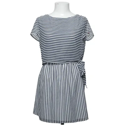 Jurk (Blauw, Wit) van Tommy Hilfiger Jeans Polyester
