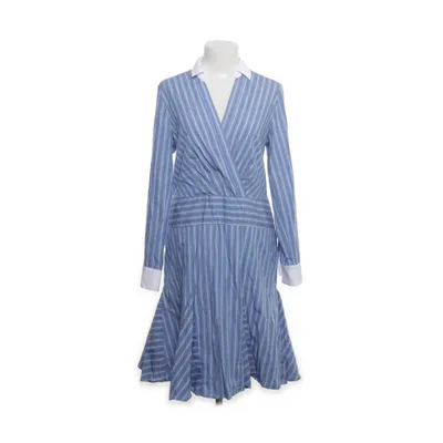 Kjole (Hvid, Sort, Blå) fra Lauren Ralph Lauren Bomuld, Polyester