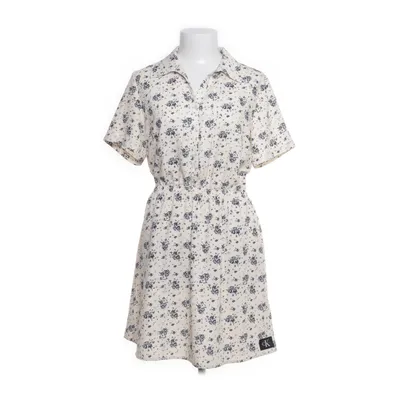 Klänning (Beige, Flerfärgad) från Calvin Klein Jeans Polyester