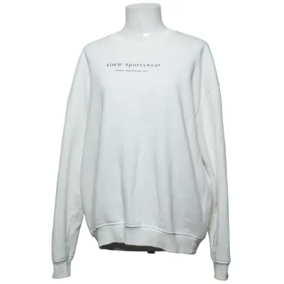 Sweatshirt (Wit) van Aim'n Katoen, Polyester