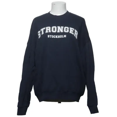 Sweatshirt (Blauw) van Stronger Organisch katoen