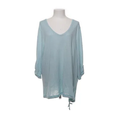 T-shirt à manches longues (Bleu) de Gina Laura Polyester, Viscose