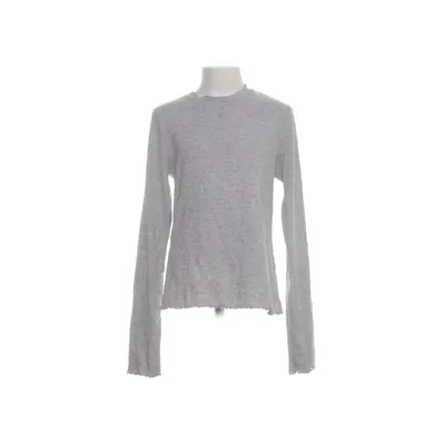 Blouse (Gray) from KappAhl Cotton, Elastane, Viscose