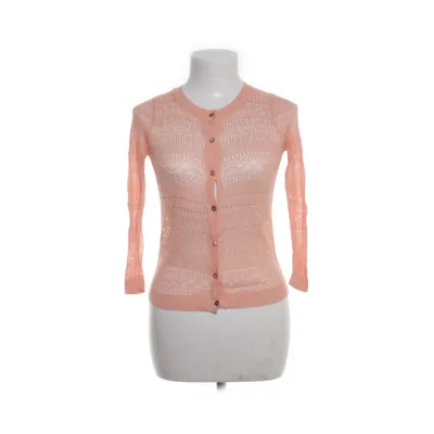 Cardigan (Roze) van Mango Basics Linnen, Polyamide, Viscose