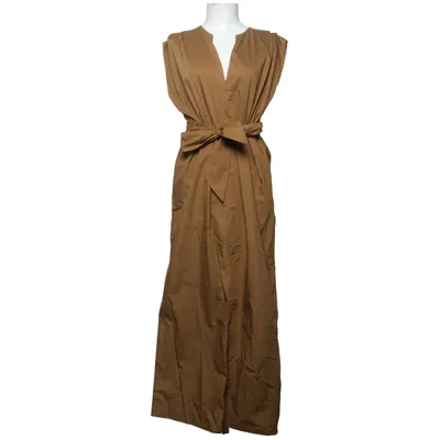 Robe longue (Beige) de Massimo Dutti Coton
