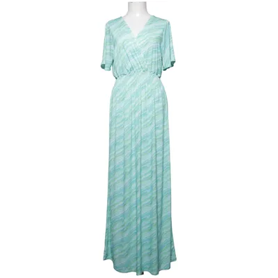 Robe longue (Bleu, Vert) de Sisters Point Élasthane, Polyester