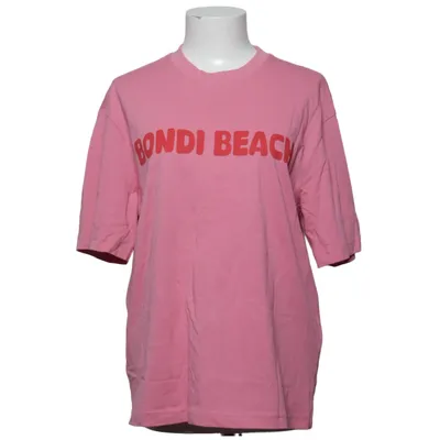 T-shirt (Roze, Rood) van Gina Tricot Organisch katoen