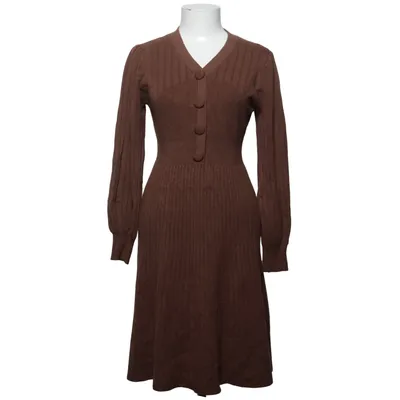 Maxi jurk (Bruin) van CC Fashion Polyester, Viscose