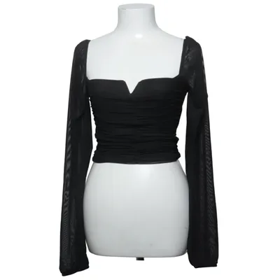 Crop top (Svart) från Amisu Elastan, Polyester