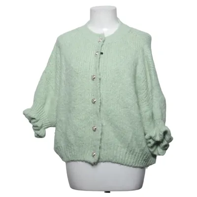 Cardigan (Vert) de QNUZ Acrylique, Polyamide, Viscose, Laine