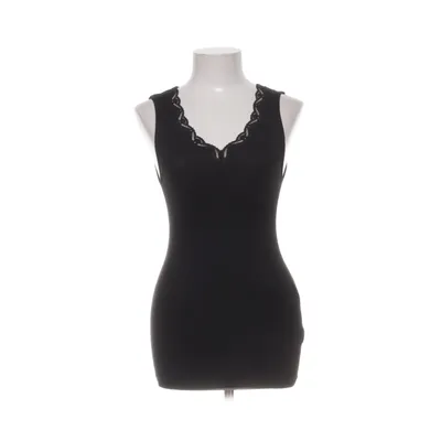 Underklänning (Svart) från Siden Selma Bomull, Silke