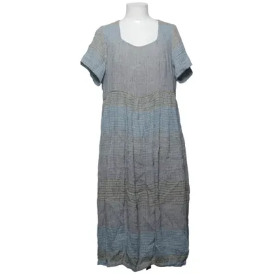 Jurk (Blauw, Beige, Meerkleurig) van McVerdi Linnen