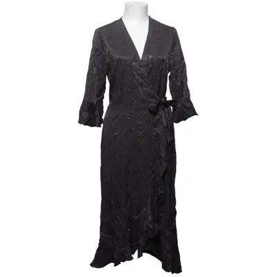 Wrap dress (Gray) from One Two & Luxzuz Viscose
