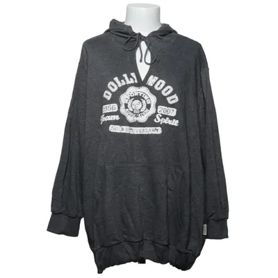 Kapuzenpullover (Grau) von Dolly Wood Baumwolle, Polyester