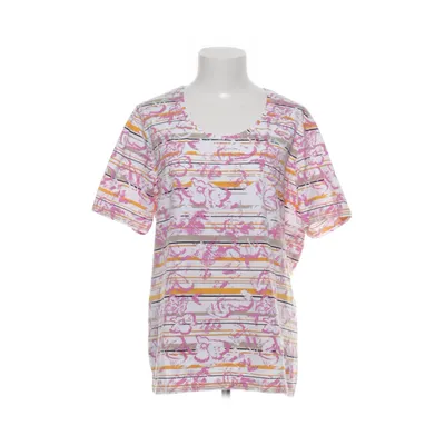 T-shirt (Vit, Flerfärgad) från Walbusch Elastan, Ull